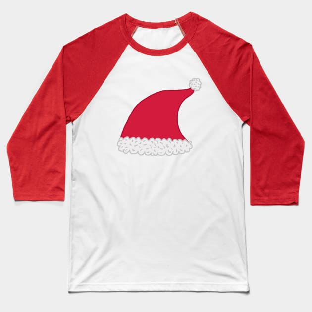 Santa hat Baseball T-Shirt by Geometrico22